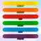 500 Colored Pcs Popsicle Sticks for Crafts, 6" Colorful Wooden Rainbow Craft Sticks - Classroom Supplies, STEM DIY Art, Ages 3+